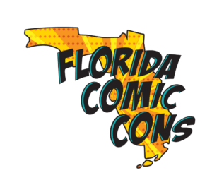 Florida Comic Cons logo transparent