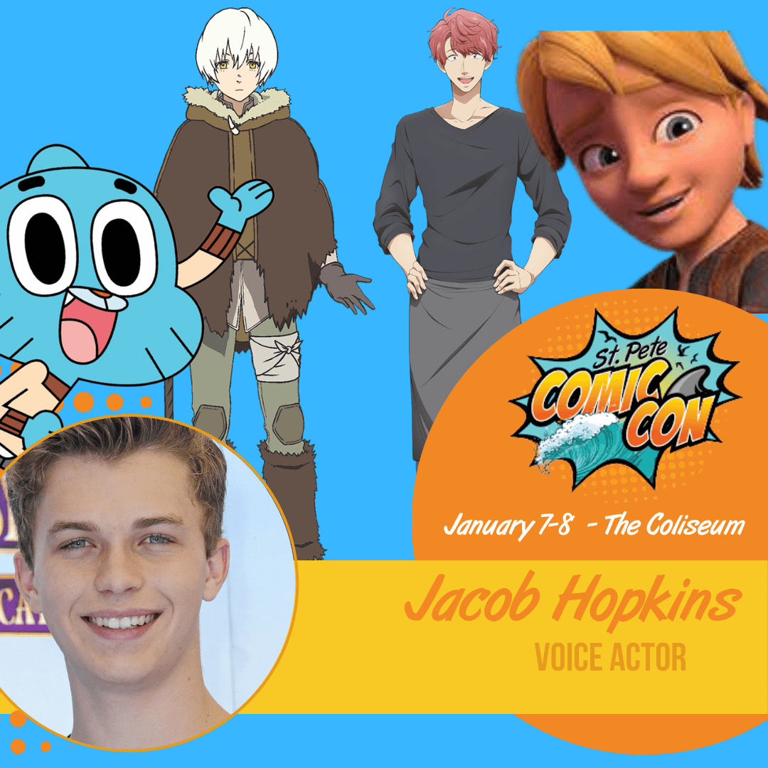 The Amazing World of Gumball Gumball Watterson Voice Actor Jacob Hopkins 